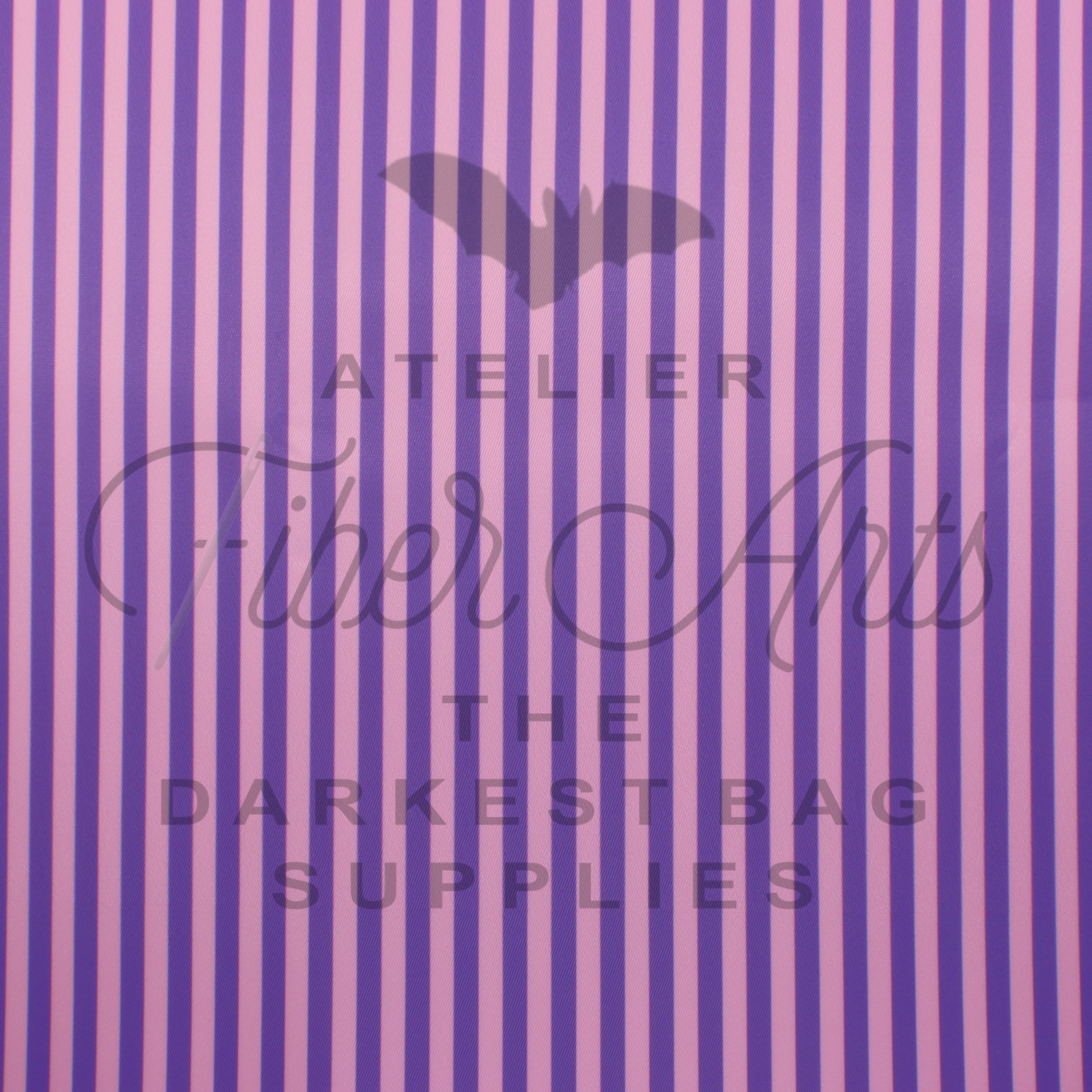 Waterproof Oxford - Pink and Purple Stripes at Atelier Fiber Arts