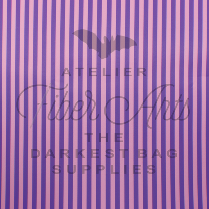 Waterproof Oxford - Pink and Purple Stripes at Atelier Fiber Arts