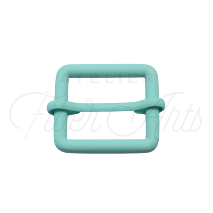 THICC(est) Adjustable Slider - 25mm (1inch) - TURQUOISE - 2PCS at Atelier Fiber Arts