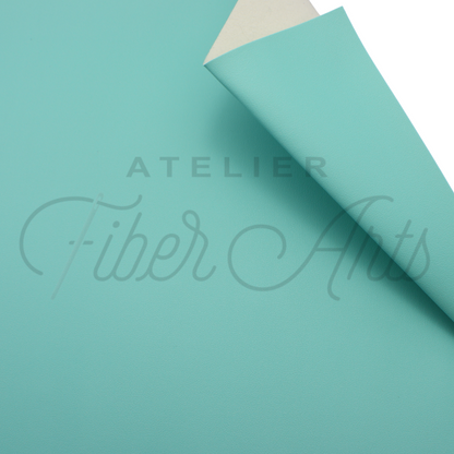 Vinyl - 18" x 52" - Solid Turquoise at Atelier Fiber Arts