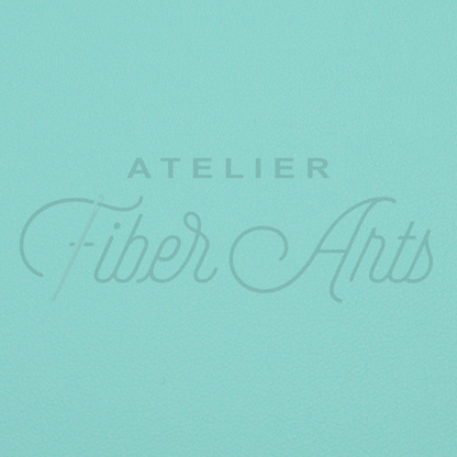 Vinyl - 18" x 52" - Solid Turquoise at Atelier Fiber Arts