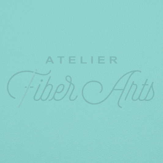 Vinyl - 18" x 52" - Solid Turquoise at Atelier Fiber Arts