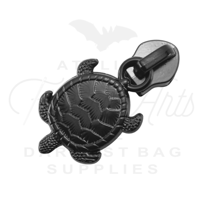 #5 Turtles Zipper Pulls in Matte Black