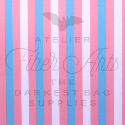 Waterproof Oxford - Trans Pride Stripes at Atelier Fiber Arts