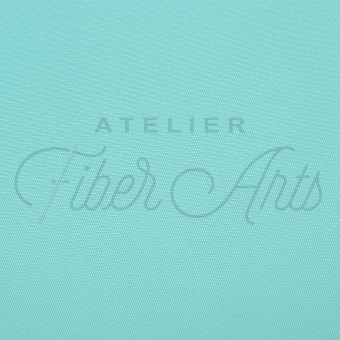 Waterproof Oxford - Solid Turquoise at Atelier Fiber Arts