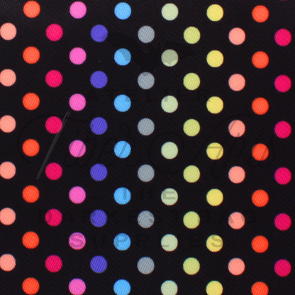 Waterproof Oxford - MultiColour Dots at Atelier Fiber Arts
