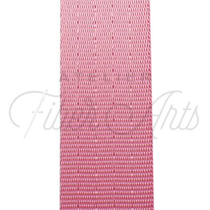 Webbing - LIGHT PINK - 25mm (1in) sold by the meter at Atelier Fiber Arts