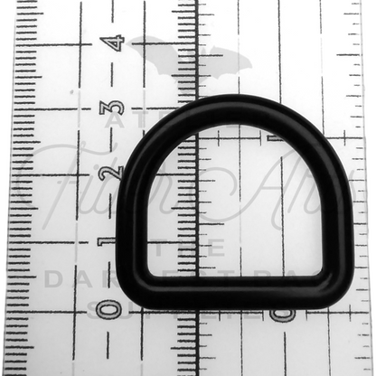 THICC(est) D-rings - 25mm (1inch) - MATTE BLACK - 2PCS at Atelier Fiber Arts