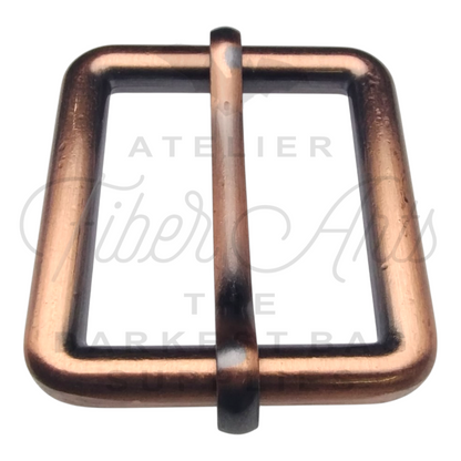 THICC(est) Adjustable Slider - 25mm (1inch) - Antique Copper - 2PCS at Atelier Fiber Arts