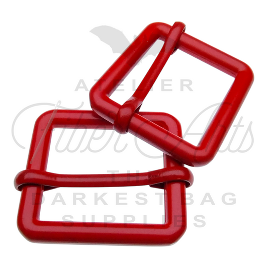 THICC(est) Adjustable Slider - 25mm (1inch) - RED - 2PCS at Atelier Fiber Arts