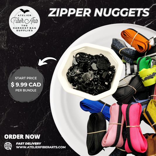 Zipper Nuggets Atelier Fiber Arts