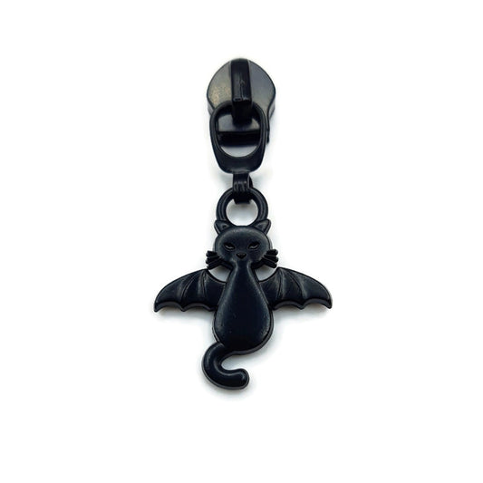 5 Bulky Box Nylon Zipper Pulls in Matte Black - 3pcs – Atelier Fiber Arts