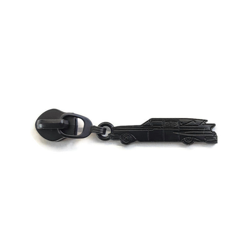 #5 Hearse Nylon Zipper Pulls Matte Black - 3pcs - LAST CHANCE Default Title Atelier Fiber Arts