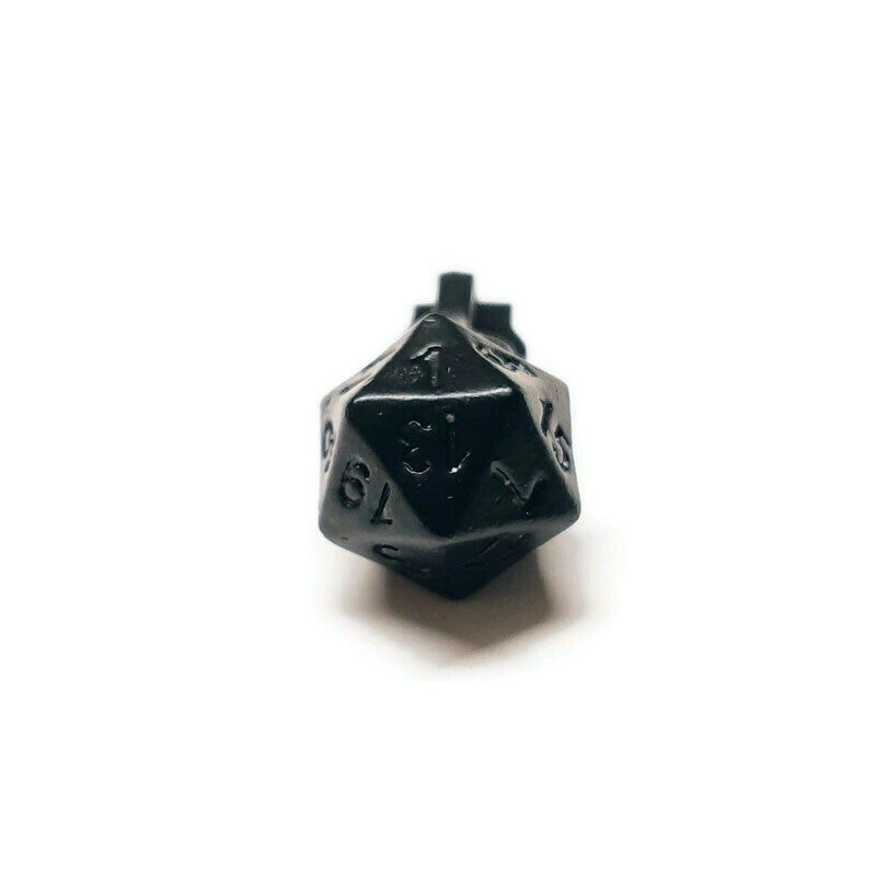 #5 Rolled A Crit Nylon Zipper Pulls in Matte Black - 3pcs Atelier Fiber Arts