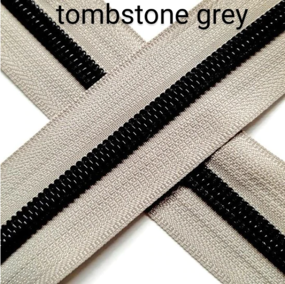 #5 Zipper - Tombstone Grey Tombstone Grey Atelier Fiber Arts